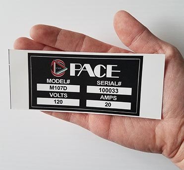 Equipment Label